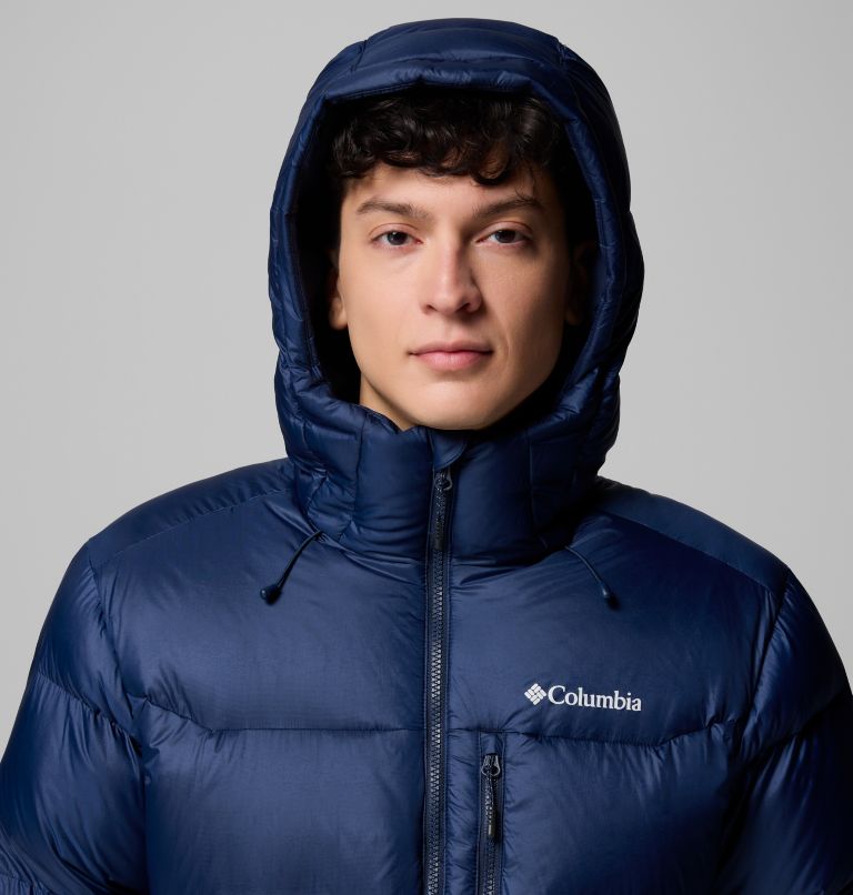 Cloudview Daunen Jacke mit Kapuze für Männer, Color: Collegiate Navy, image 7