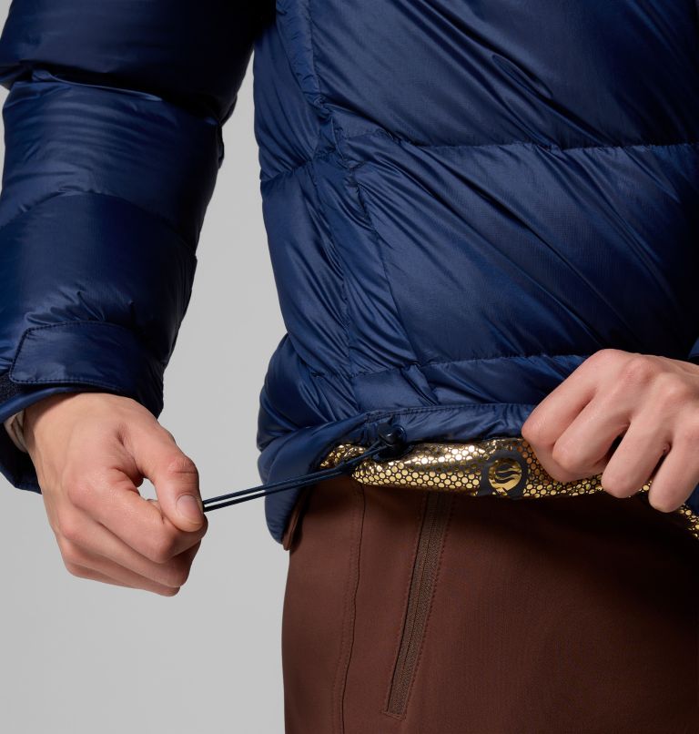 Cloudview Daunen Jacke mit Kapuze für Männer, Color: Collegiate Navy, image 9