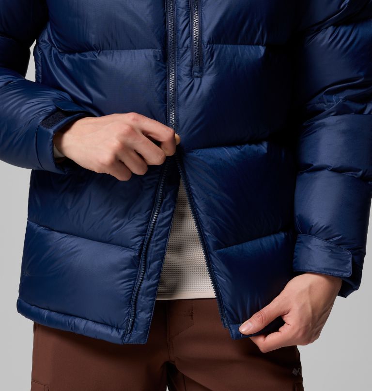 Cloudview Daunen Jacke mit Kapuze für Männer, Color: Collegiate Navy, image 10