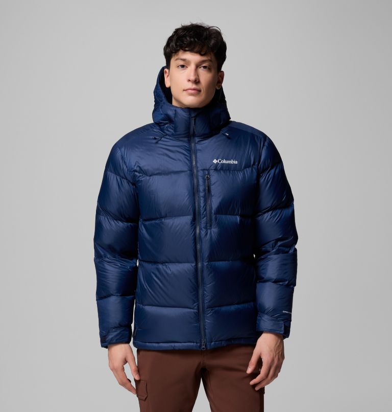Cloudview Daunen Jacke mit Kapuze für Männer, Color: Collegiate Navy, image 1