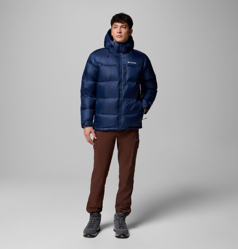 Cloudview Daunen Jacke mit Kapuze für Männer, Color: Collegiate Navy, image 2