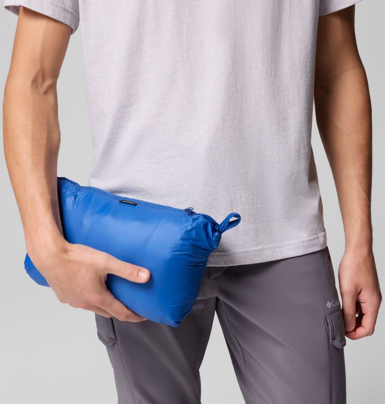 Manteau à capuchon en duvet Corelite pour homme, Color: Mountain Blue, image 9