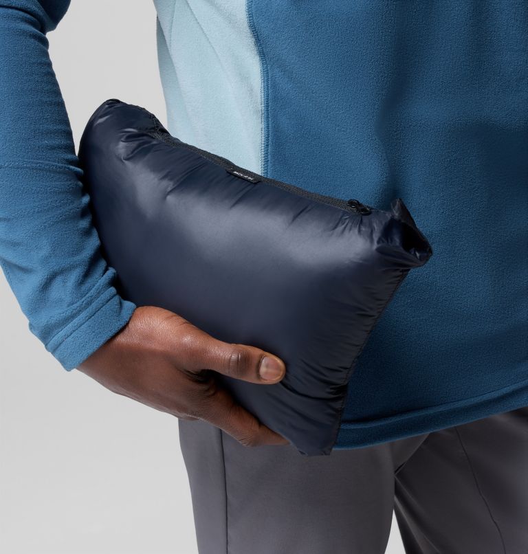 Chaqueta fácil de guardar de plumón con capucha Corelite para hombre, Color: Black, image 8