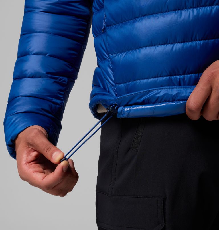 Men's Corelite Down Jacket, Color: Mountain Blue, image 6