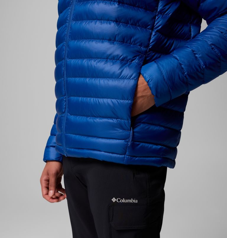 Men's Corelite Down Jacket, Color: Mountain Blue, image 8