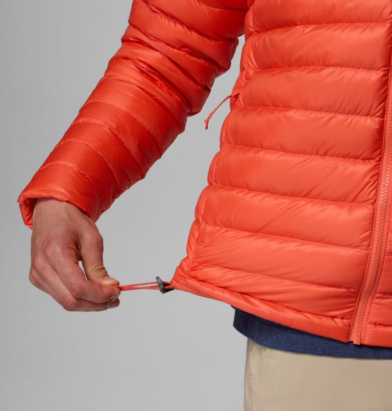Men's Corelite Down Jacket, Color: Zing, image 8