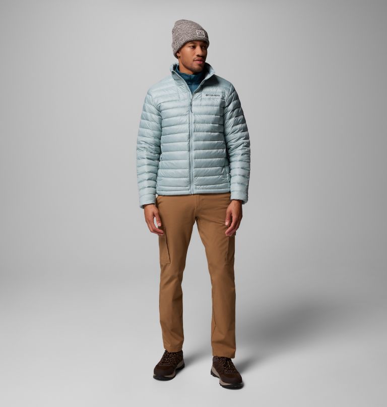 Chaqueta fácil de guardar de plumón Corelite para hombre, Color: Crushed Blue, image 2