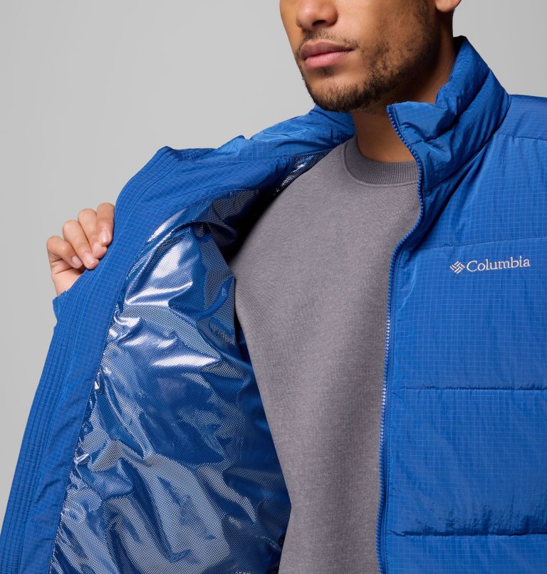 Men's Pike Lake Novelty Jacket, Color: Mountain Blue, image 6
