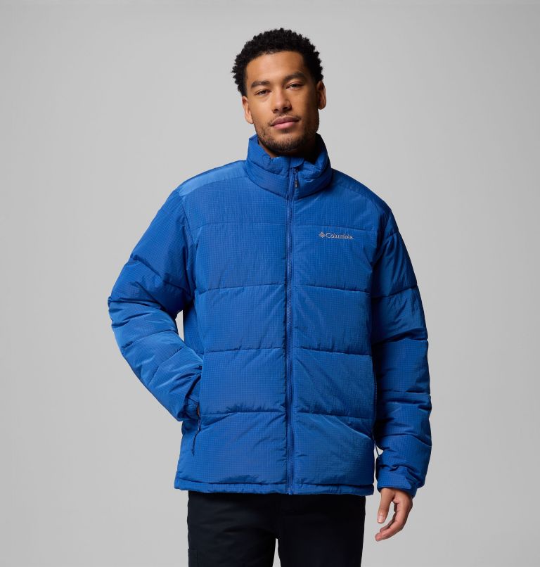 Men's Pike Lake Novelty Jacket, Color: Mountain Blue, image 1