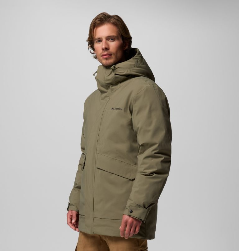 Men's Street Heights Parka, Color: Stone Green, image 4