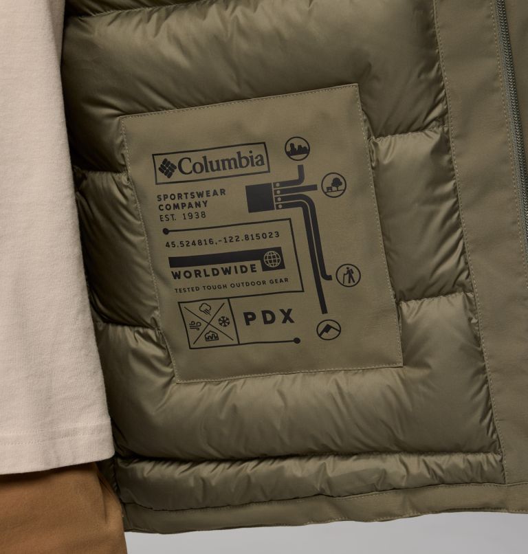 Men's Street Heights Parka, Color: Stone Green, image 9