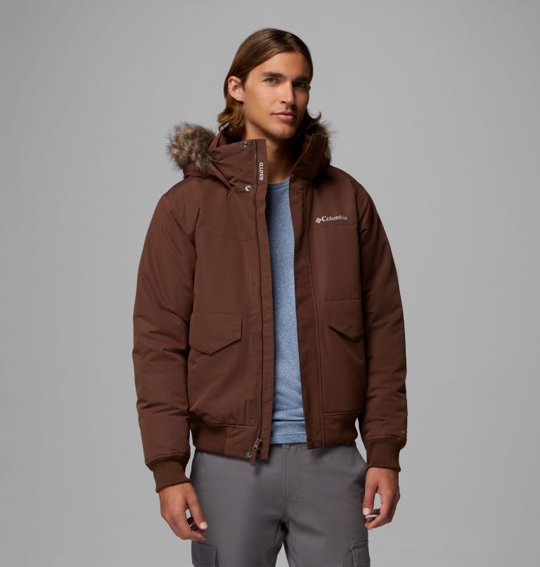 Men's Cape Ridge Waterproof Down Bomber Jacket, Color: Tobacco, image 5