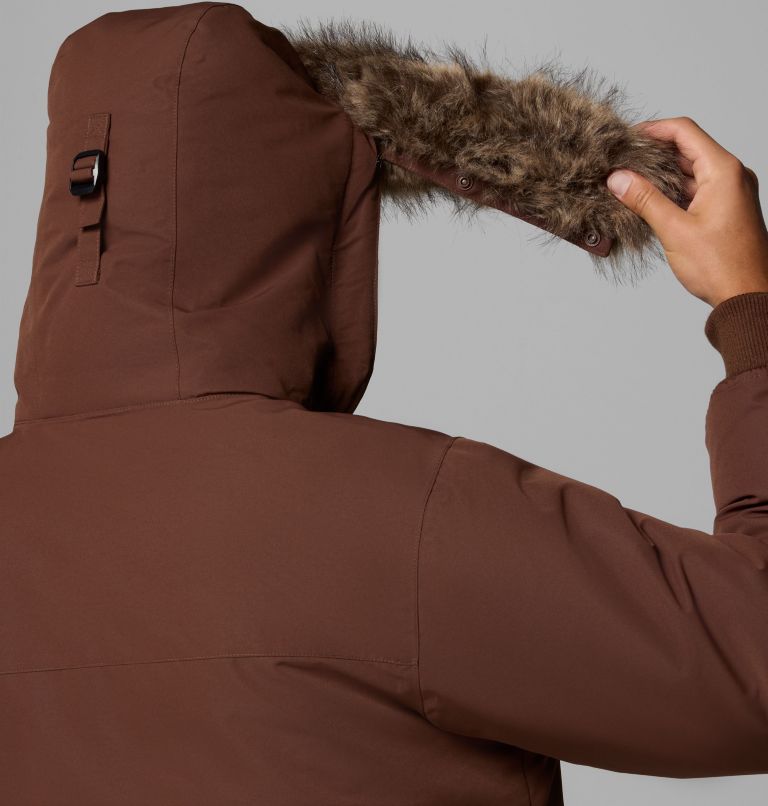 Men's Cape Ridge Waterproof Down Bomber Jacket, Color: Tobacco, image 9