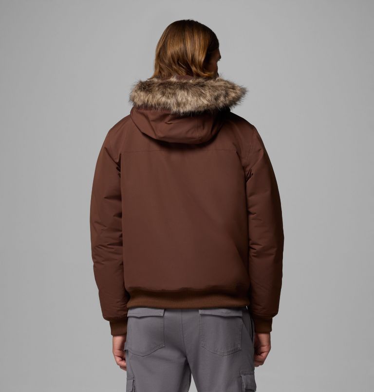 Men's Cape Ridge Waterproof Down Bomber Jacket, Color: Tobacco, image 3