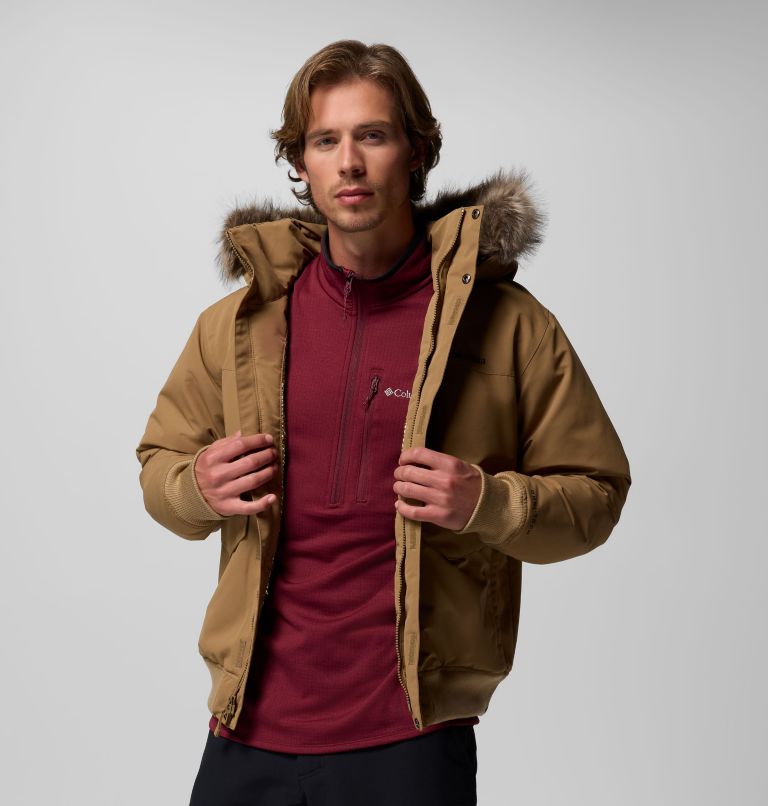 Men's Cape Ridge Bomber Jacket, Color: Delta, image 5