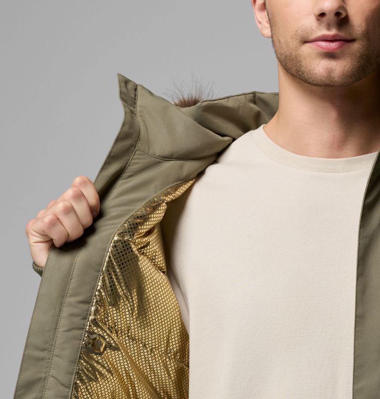 Men's Cape Ridge Bomber Jacket, Color: Stone Green, image 6