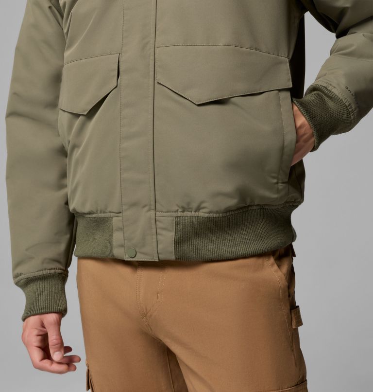 Men's Cape Ridge Bomber Jacket, Color: Stone Green, image 8