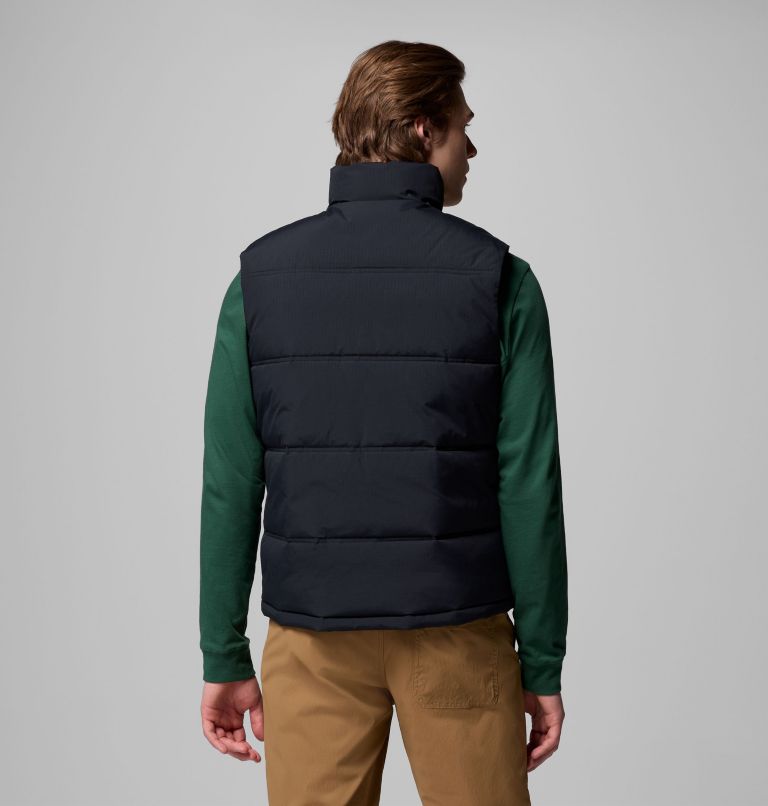 Men's Landroamer Puffer Vest, Color: Black, image 3