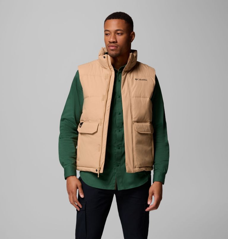 Men's Landroamer Puffer Vest, Color: Canoe, image 5