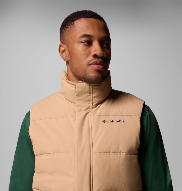 Men's Landroamer Puffer Vest, Color: Canoe, image 7