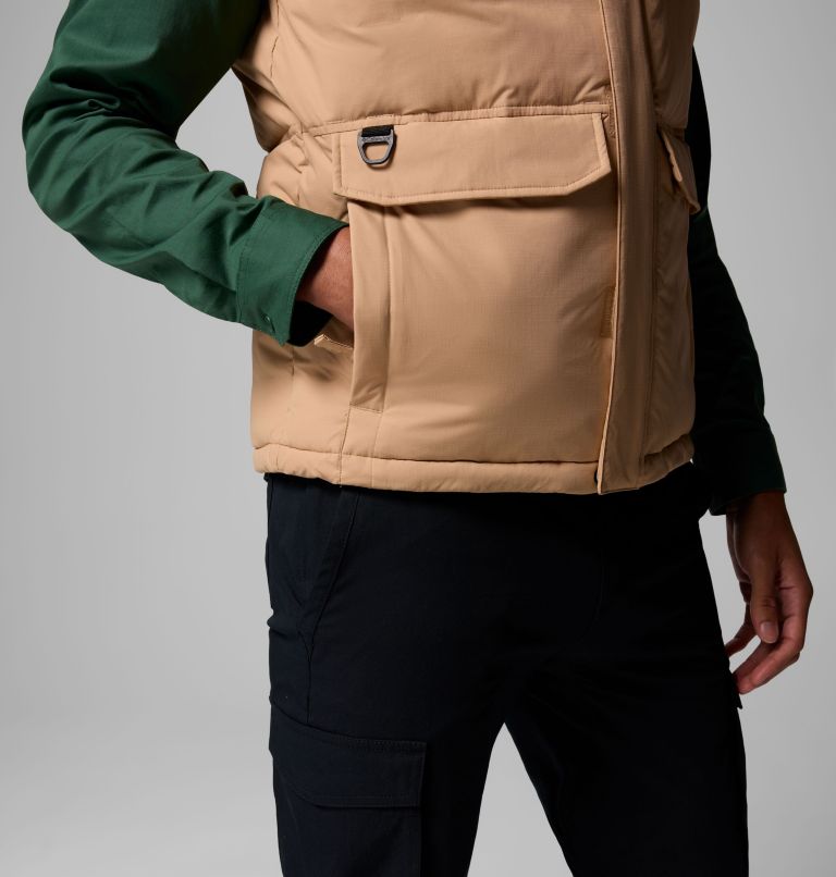 Men's Landroamer Puffer Vest, Color: Canoe, image 8