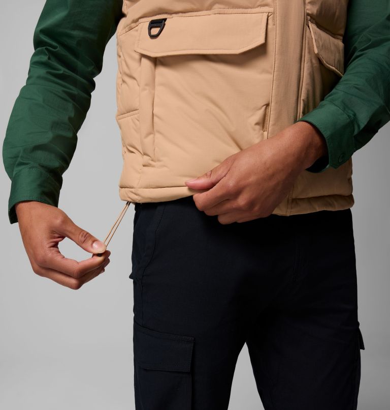 Men's Landroamer Puffer Vest, Color: Canoe, image 9