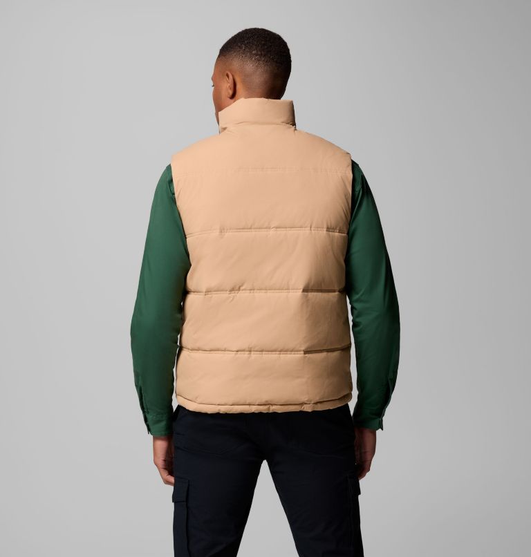 Men's Landroamer Puffer Vest, Color: Canoe, image 3