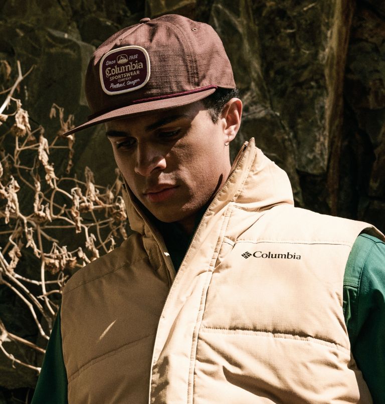 Men's Landroamer Puffer Vest, Color: Canoe, image 11