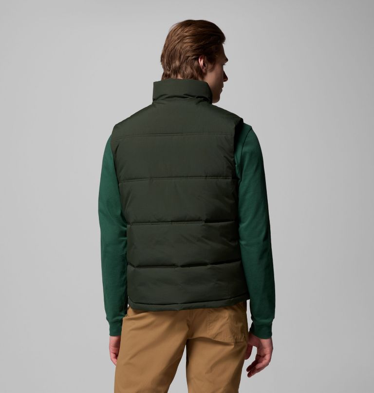 Men's Landroamer Puffer Vest, Color: Greenscape, image 3