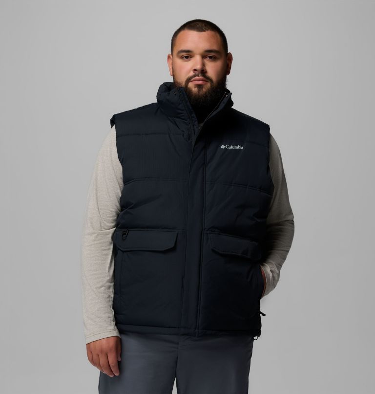 Men's Landroamer Puffer Vest - Big, Color: Black, image 1