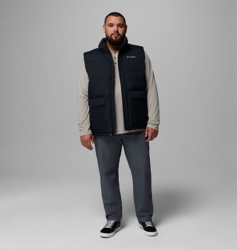 Men's Landroamer Puffer Vest - Big, Color: Black, image 2