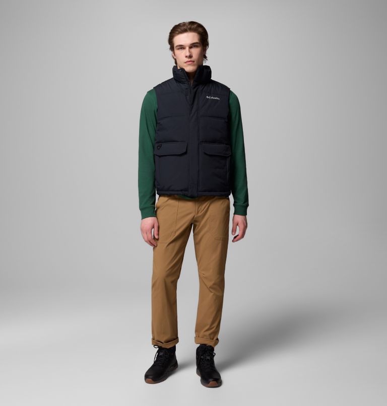 Men's Landroamer Puffer Vest - Tall, Color: Black, image 2