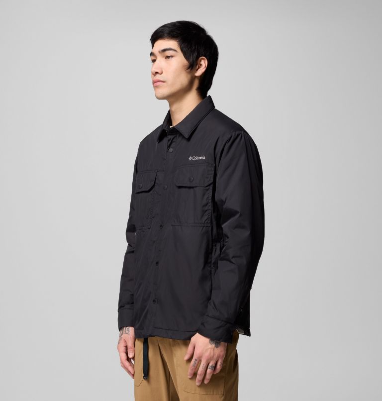Men's Landroamer Shirt Jacket, Color: Black, image 4