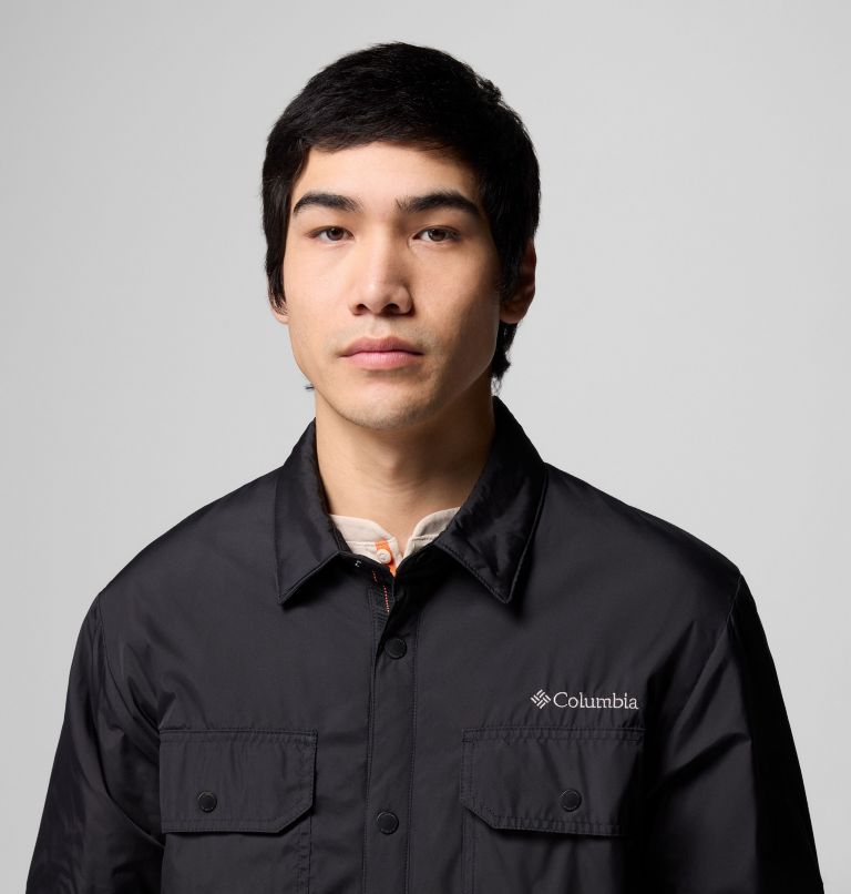 Men's Landroamer Shirt Jacket, Color: Black, image 7