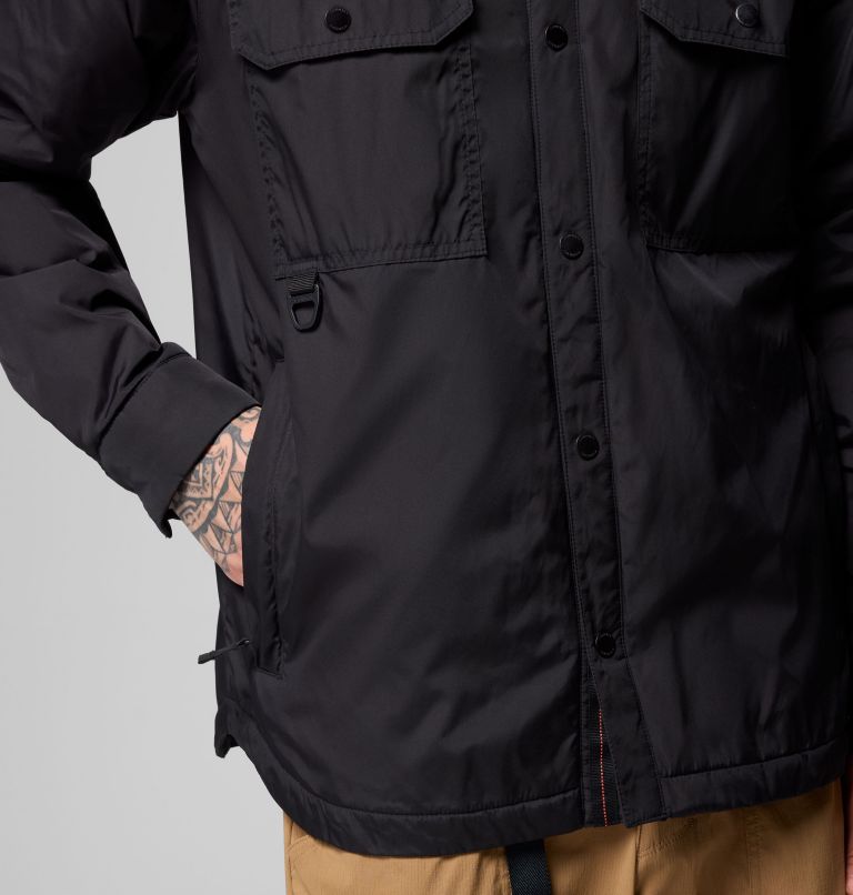 Men's Landroamer Shirt Jacket, Color: Black, image 8