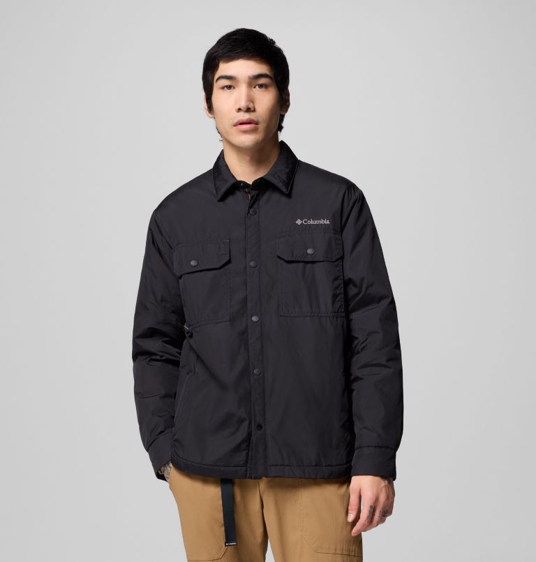 Men's Landroamer Shirt Jacket, Color: Black, image 1