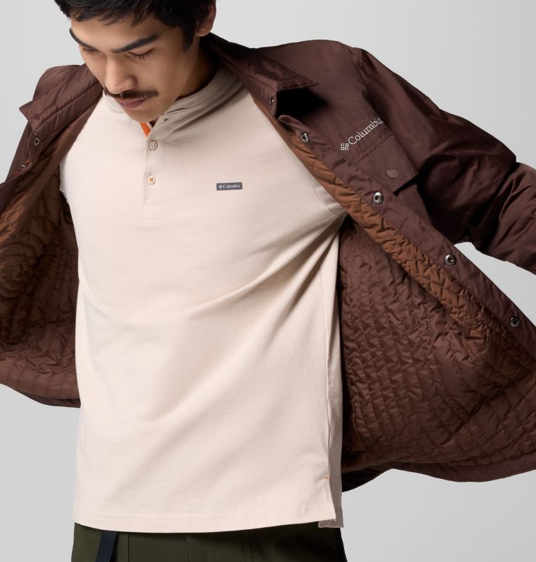 Men's Landroamer Shirt Jacket, Color: Tobacco, image 6