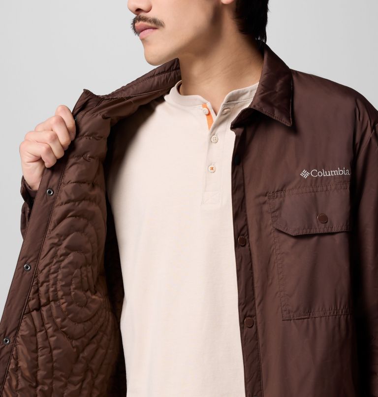 Men's Landroamer Shirt Jacket, Color: Tobacco, image 7