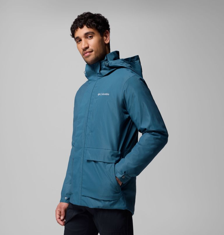Men's Street Heights Interchange Jacket, Color: Everblue, image 4
