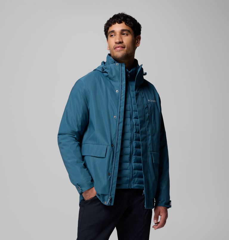 Men's Street Heights Interchange Jacket, Color: Everblue, image 5