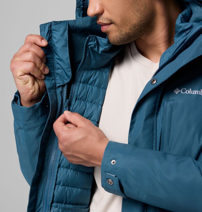 Men's Street Heights Interchange Jacket, Color: Everblue, image 7