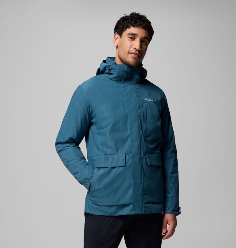 Men's Street Heights Interchange Jacket, Color: Everblue, image 1