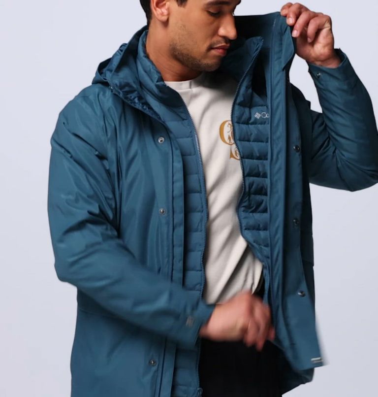 Men's Street Heights Interchange Jacket, Color: Everblue