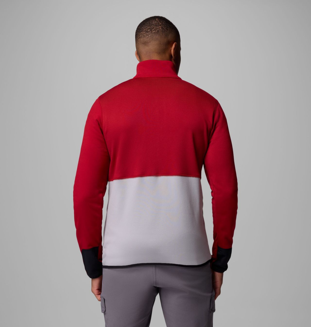 Men's Collegiate Columbia Hike™ Half Zip Jacket - Alabama 3
