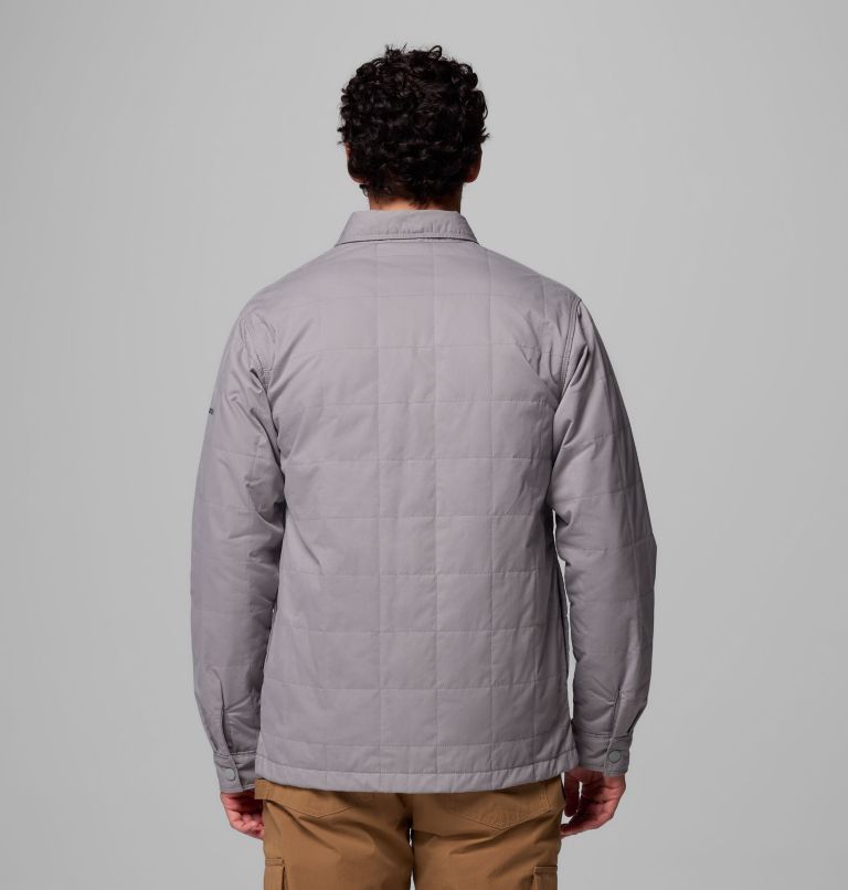 CLG Campus Roam Quilted Shirt Jacket | 025 | L, Color: MS - Light Grey, image 3