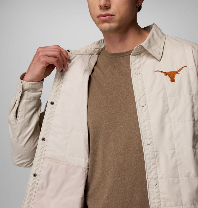 CLG Campus Roam Quilted Shirt Jacket | 288 | L, Color: TEX - Dark Stone, image 6