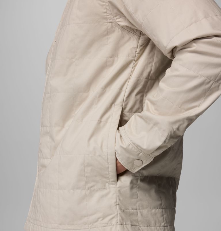 CLG Campus Roam Quilted Shirt Jacket | 288 | L, Color: TEX - Dark Stone, image 8