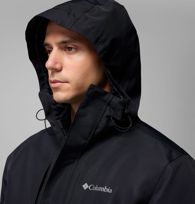 Men's Landroamer Shirt Jacket Interchange, Color: Black, image 5