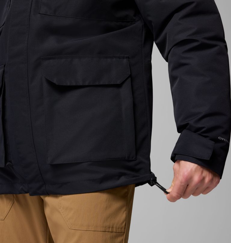 Men's Landroamer Shirt Jacket Interchange, Color: Black, image 7