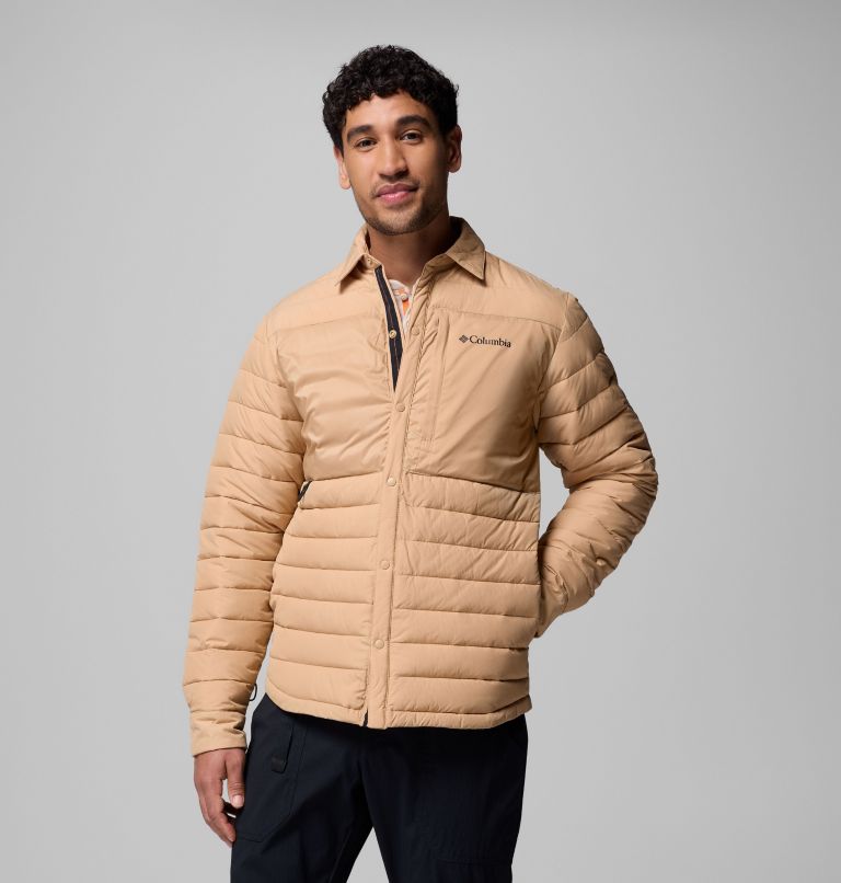 Men's Landroamer Shirt Jacket Interchange, Color: Tobacco, image 6